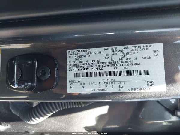 2024 FORD F-150 STX