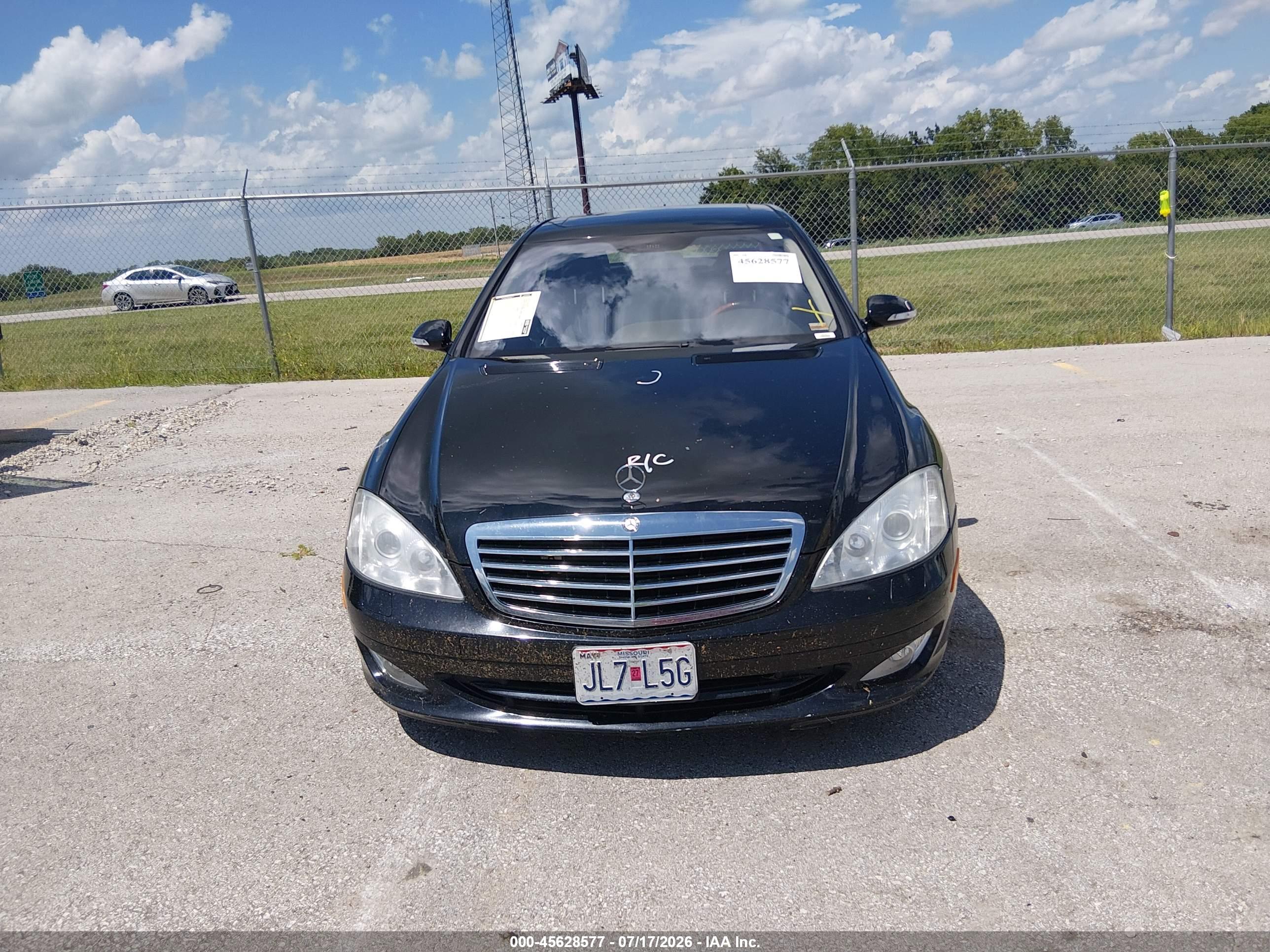2009 MERCEDES-BENZ S 550 S550 4-MATIC