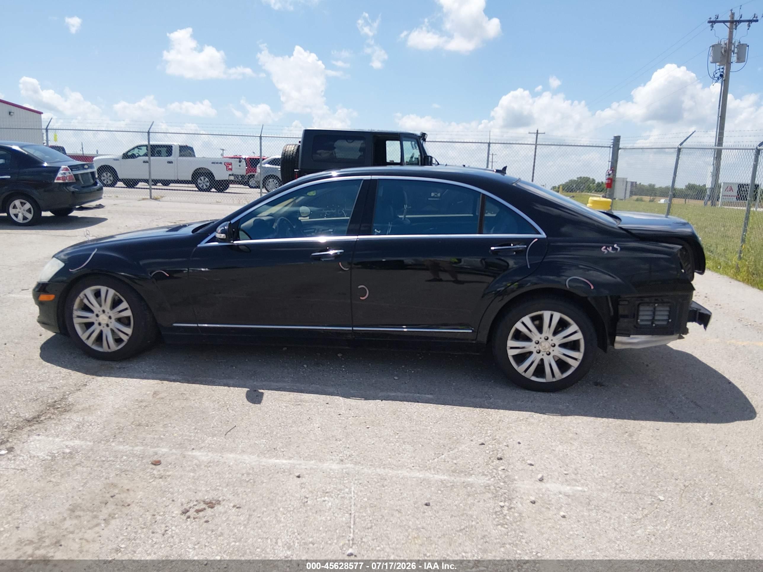 2009 MERCEDES-BENZ S 550 S550 4-MATIC
