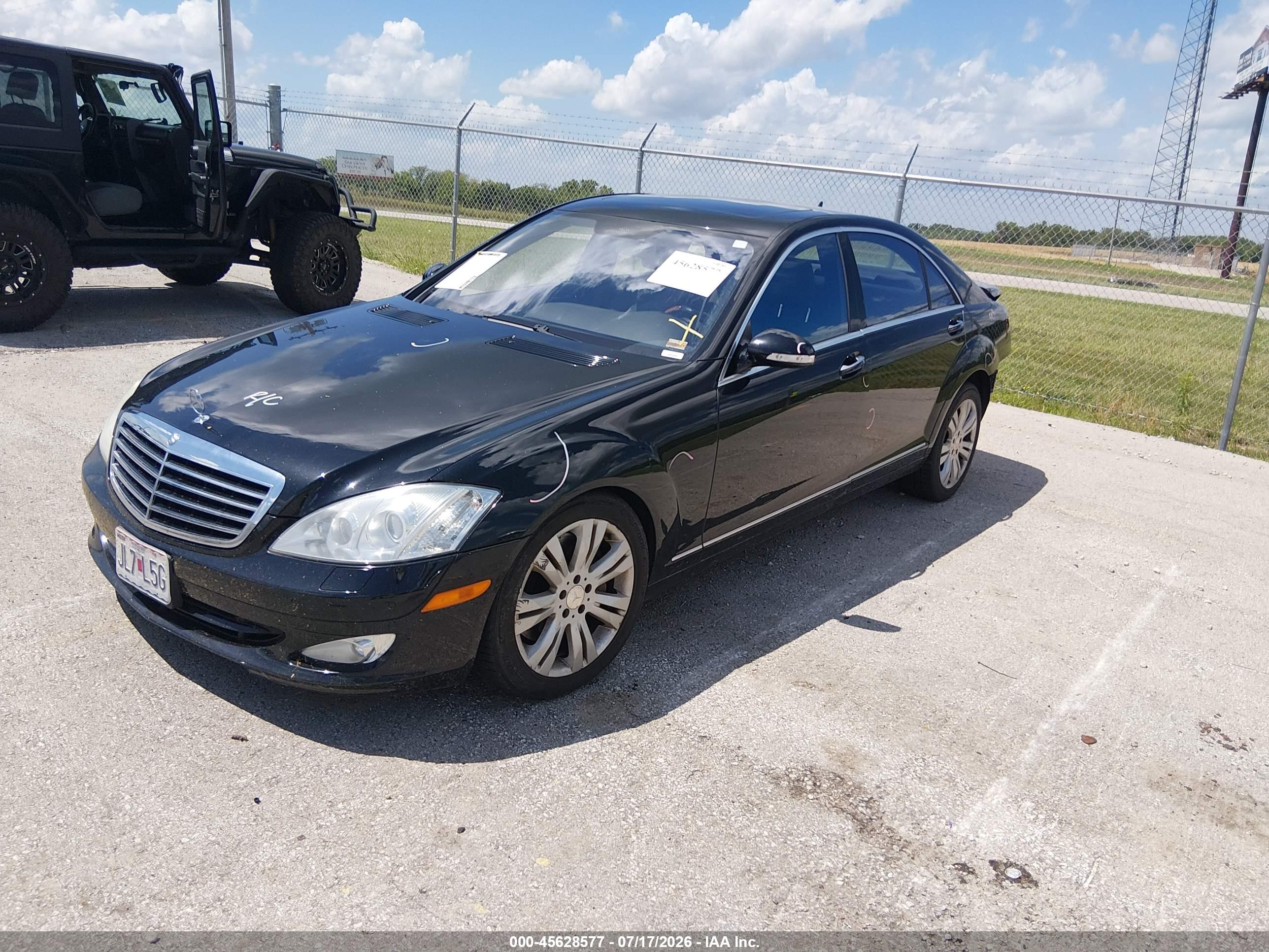 2009 MERCEDES-BENZ S 550 S550 4-MATIC