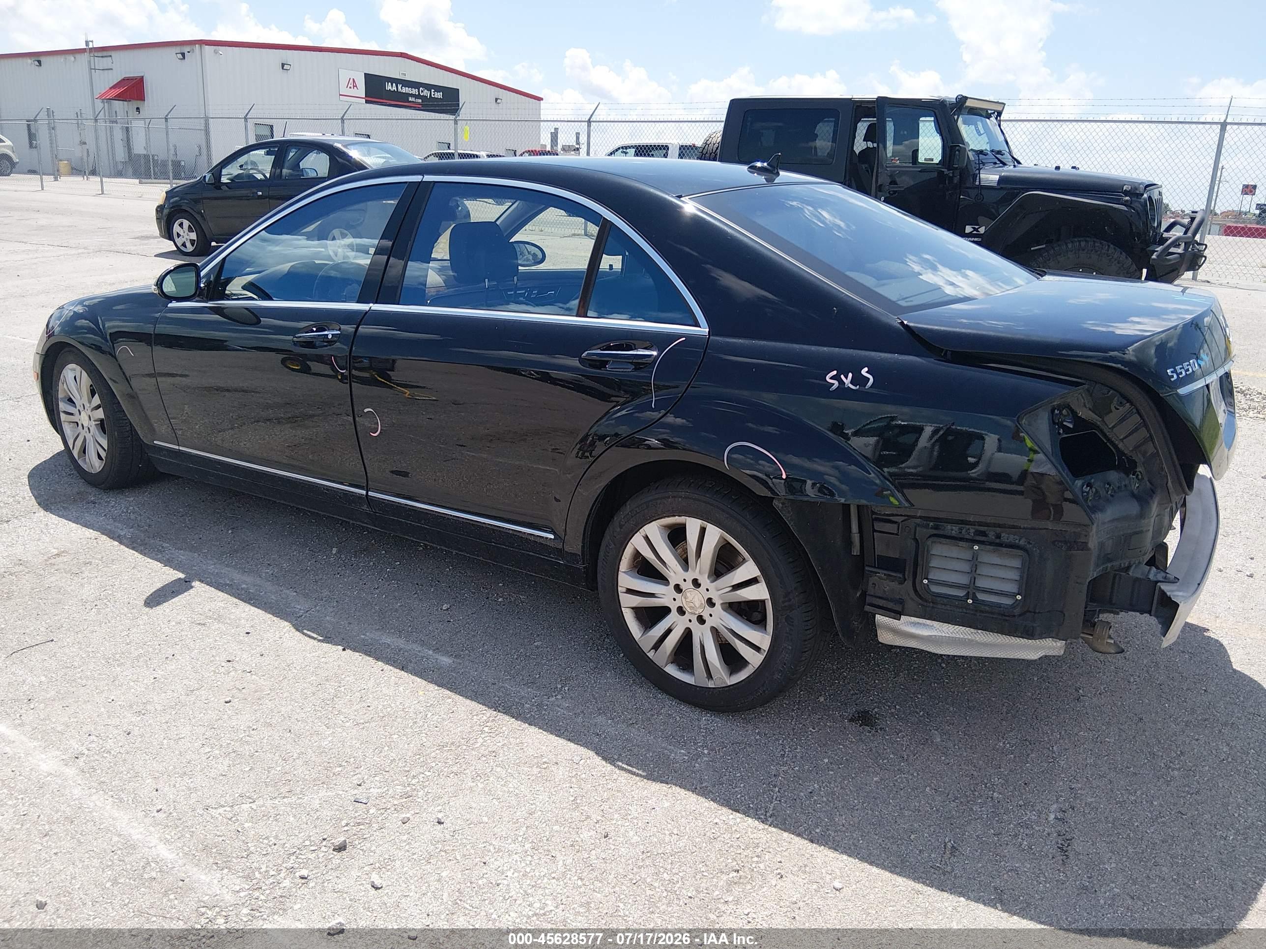2009 MERCEDES-BENZ S 550 S550 4-MATIC