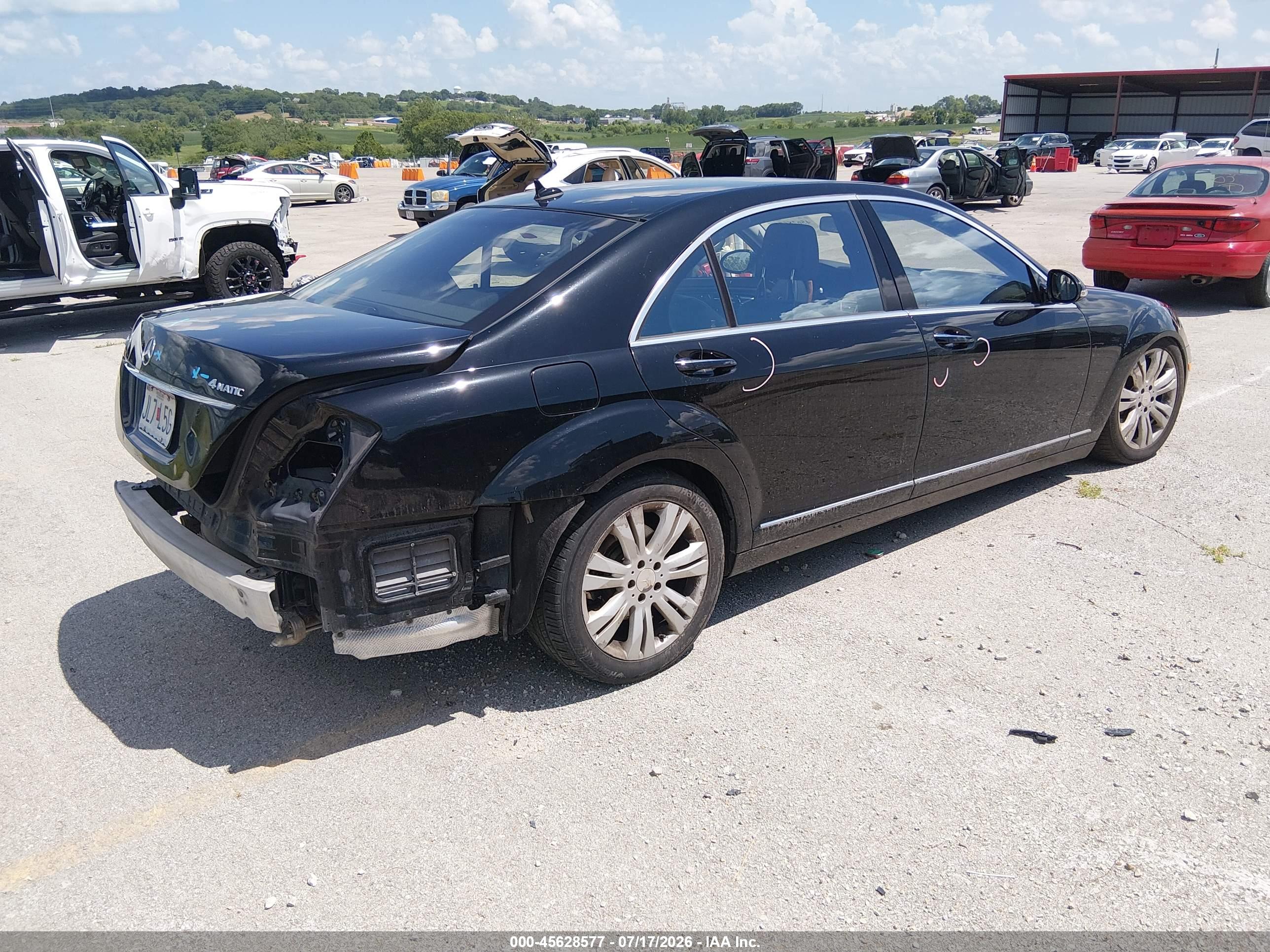 2009 MERCEDES-BENZ S 550 S550 4-MATIC