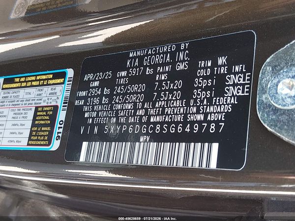 2025 KIA TELLURIDE S