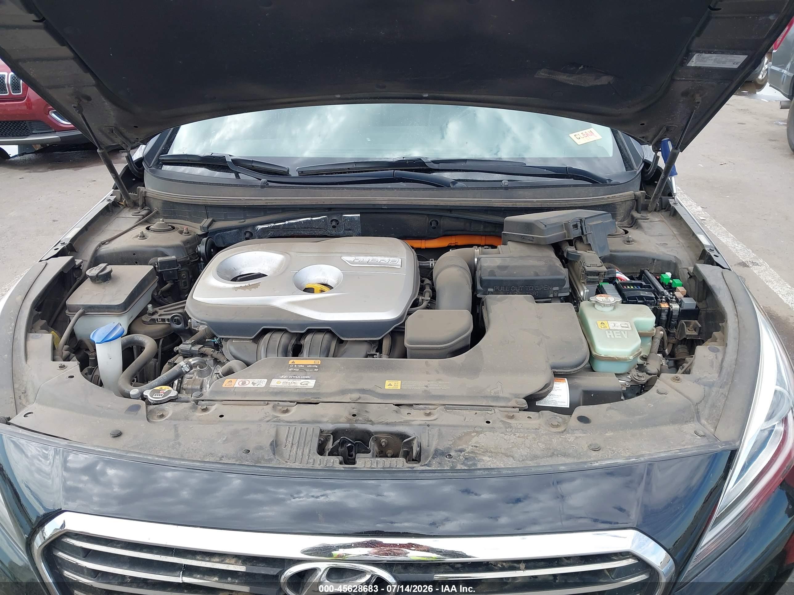 2017 HYUNDAI SONATA PLUG-IN HYBRID Plug-in Hybrid Limited