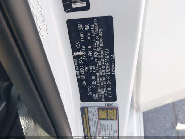 2023 KIA FORTE GT-LINE