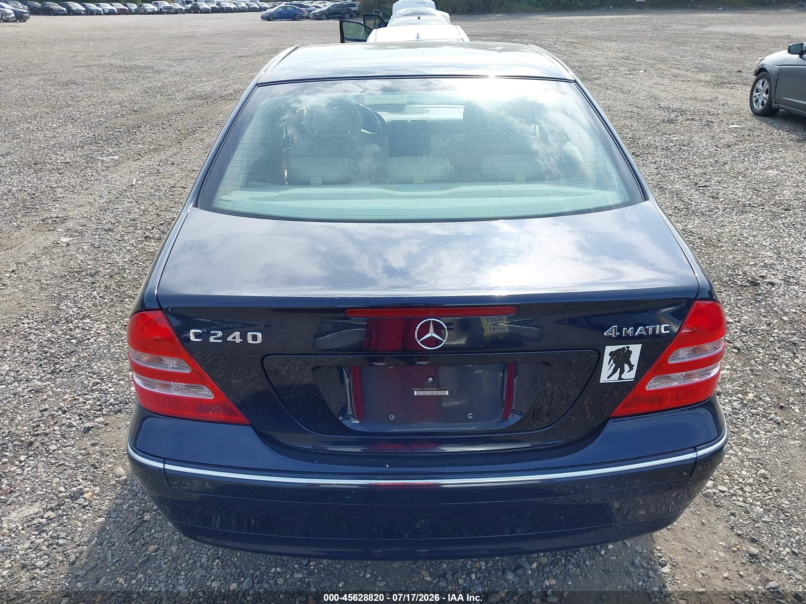 2003 MERCEDES-BENZ C C240 4-Matic