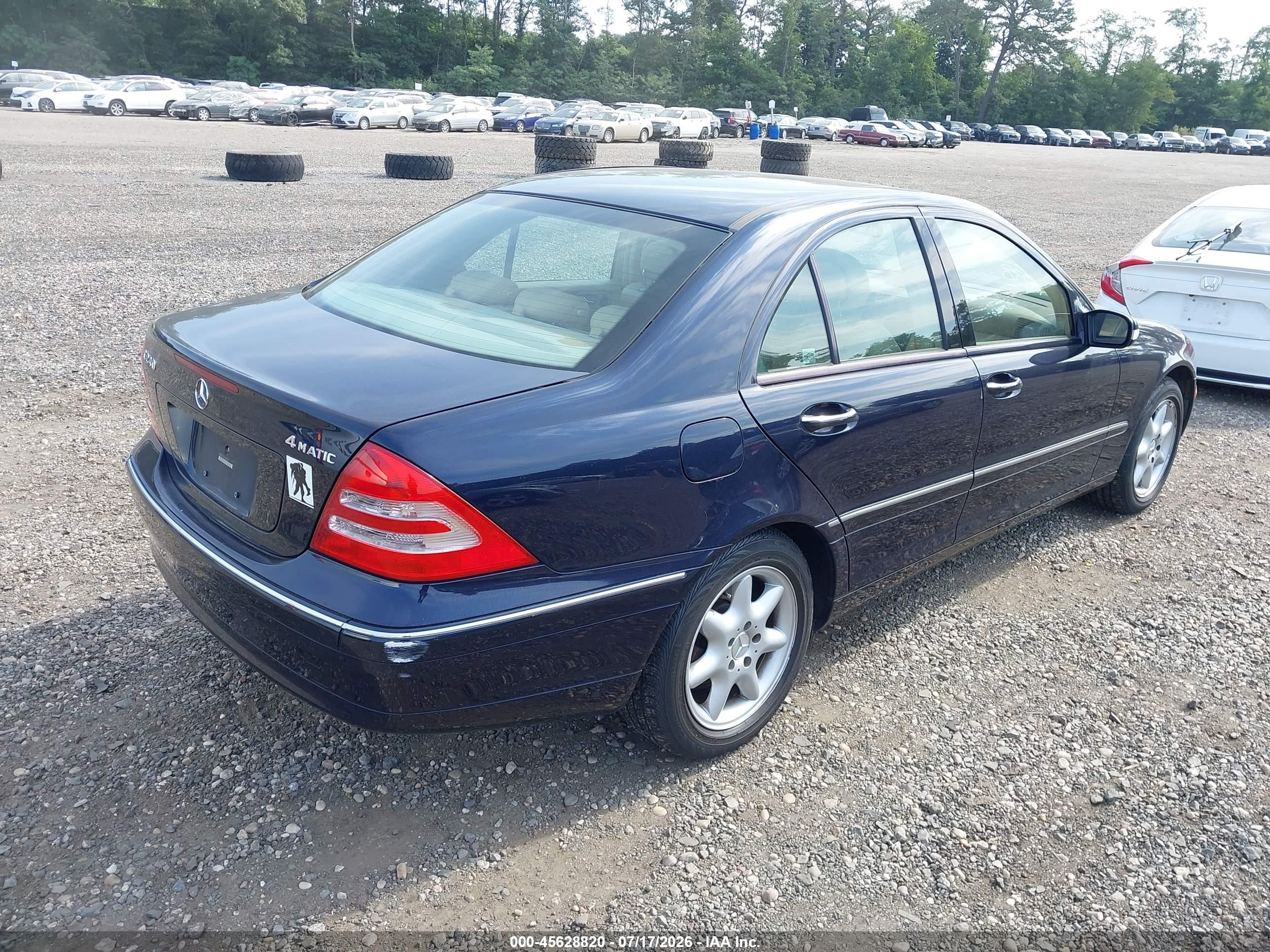 2003 MERCEDES-BENZ C C240 4-Matic