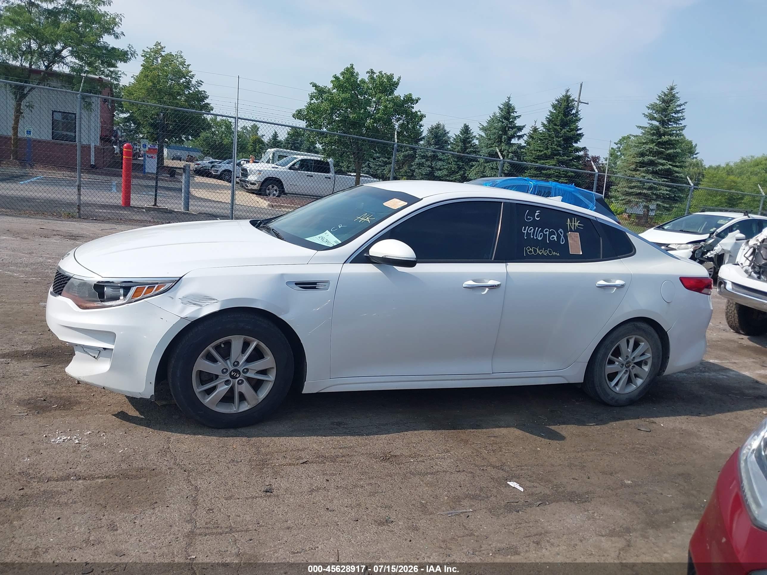 2018 KIA OPTIMA LX