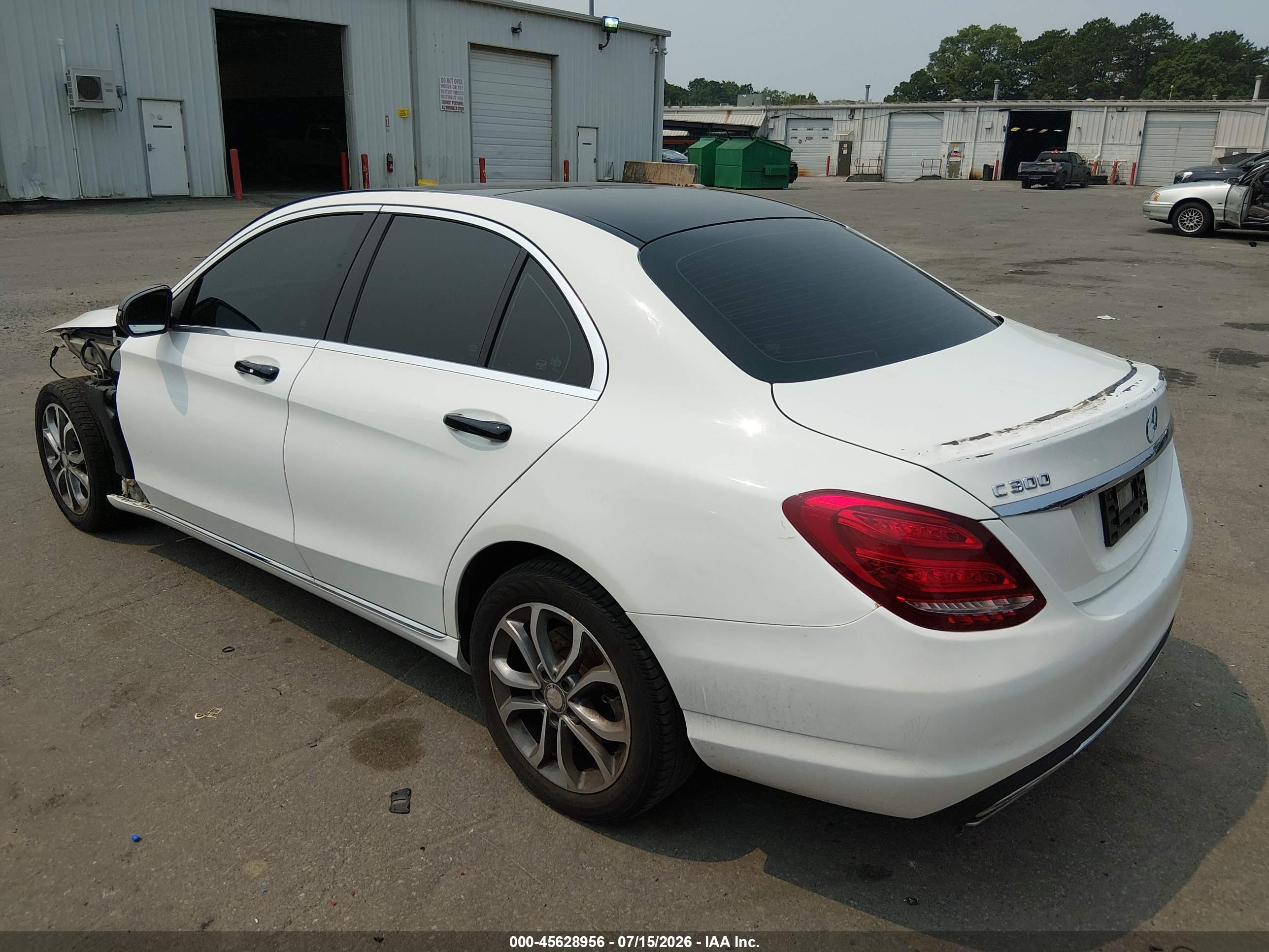2016 MERCEDES-BENZ C 300 4MATIC