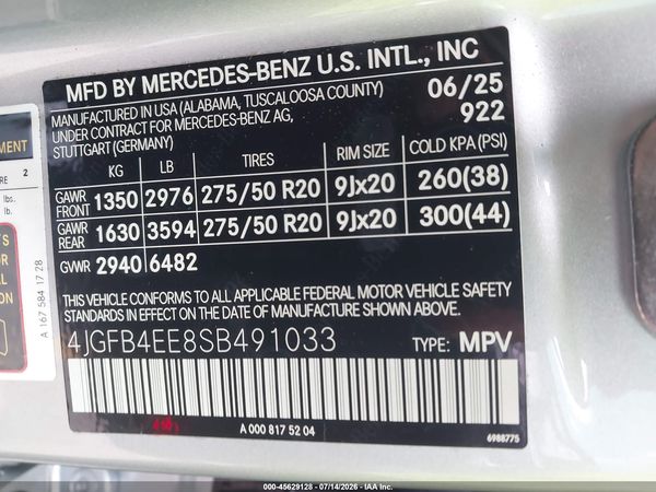 2025 MERCEDES-BENZ GLE 350 GLE350 4MATIC