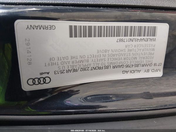 2018 AUDI A4