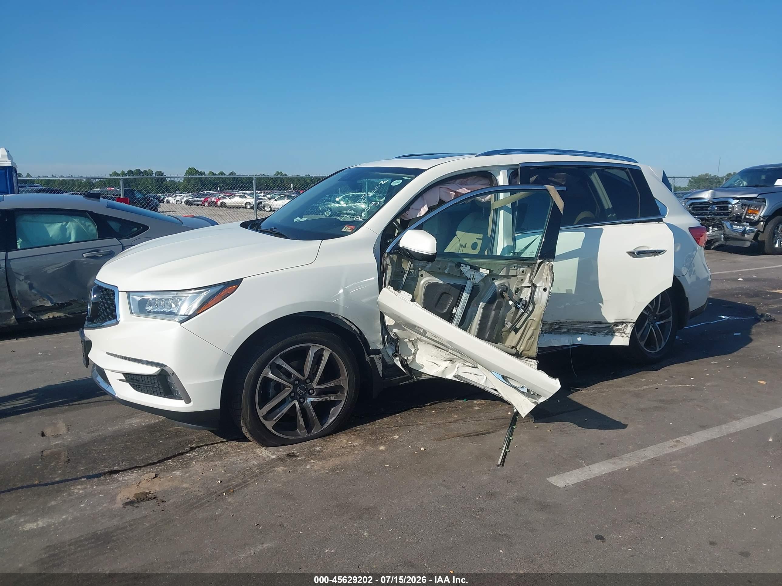 2017 ACURA MDX ADVANCE PACKAGE
