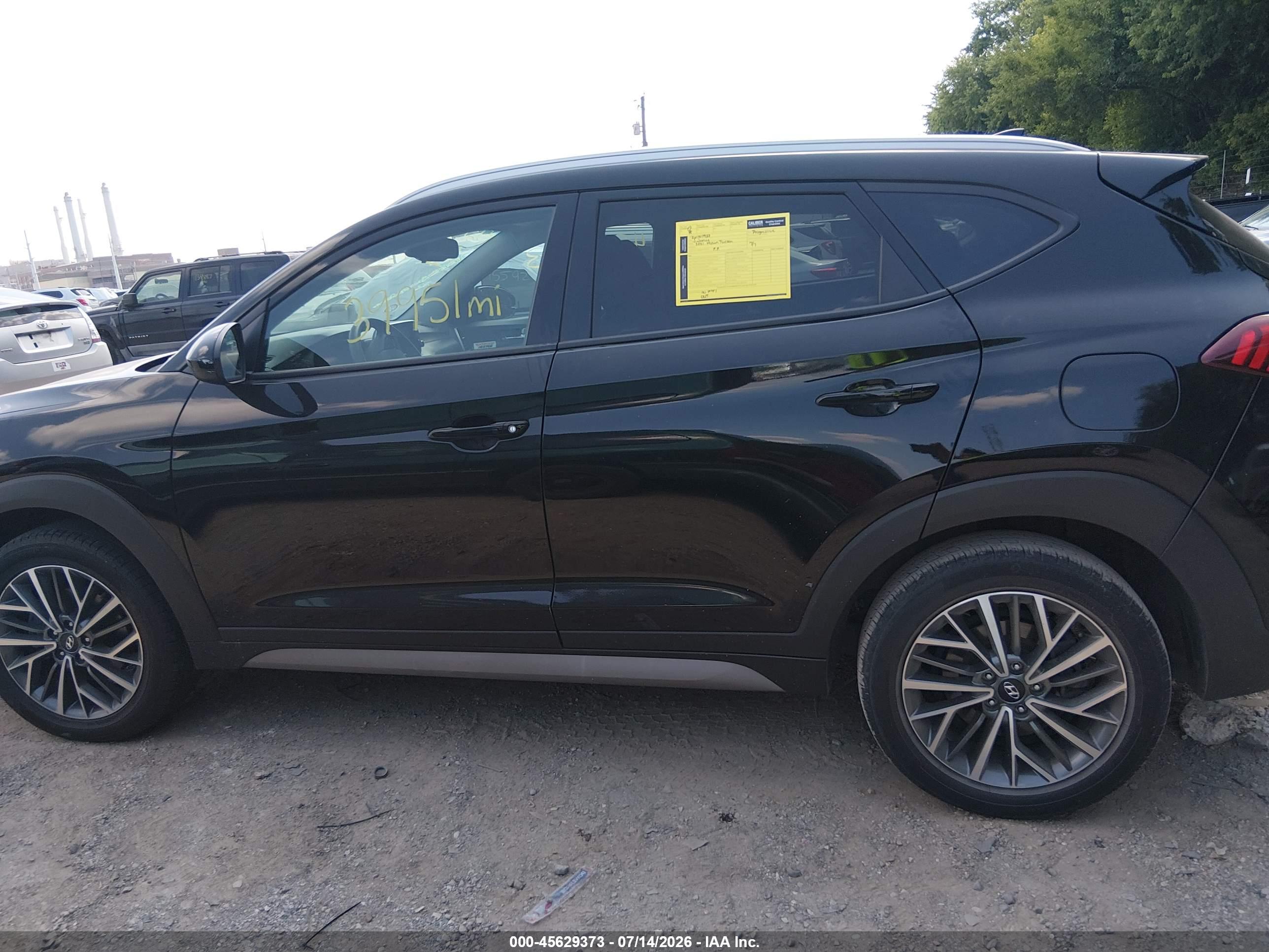 2021 HYUNDAI TUCSON SEL