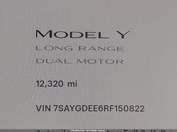 2024 TESLA MODEL Y