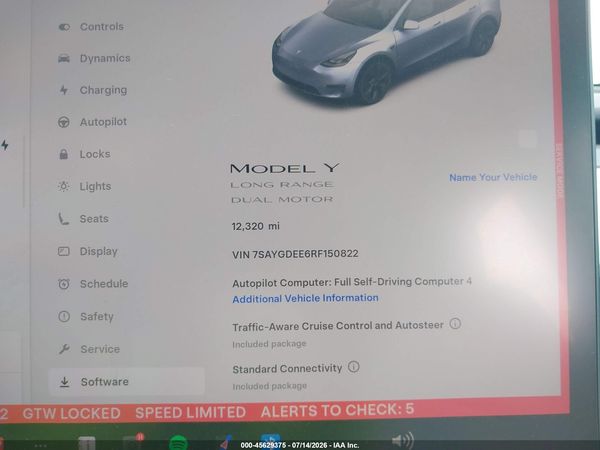 2024 TESLA MODEL Y