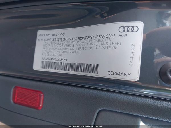 2018 AUDI A4