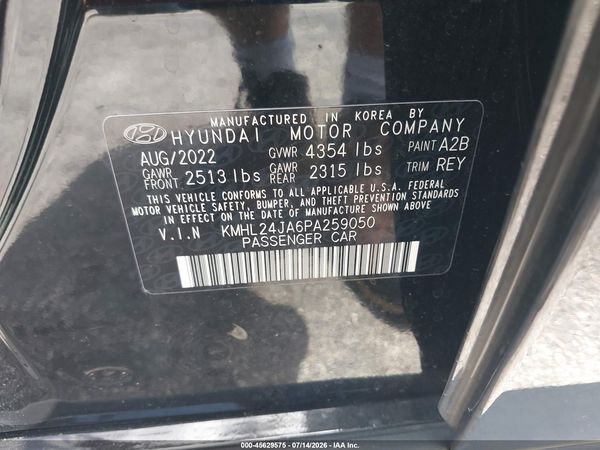2023 HYUNDAI SONATA SE