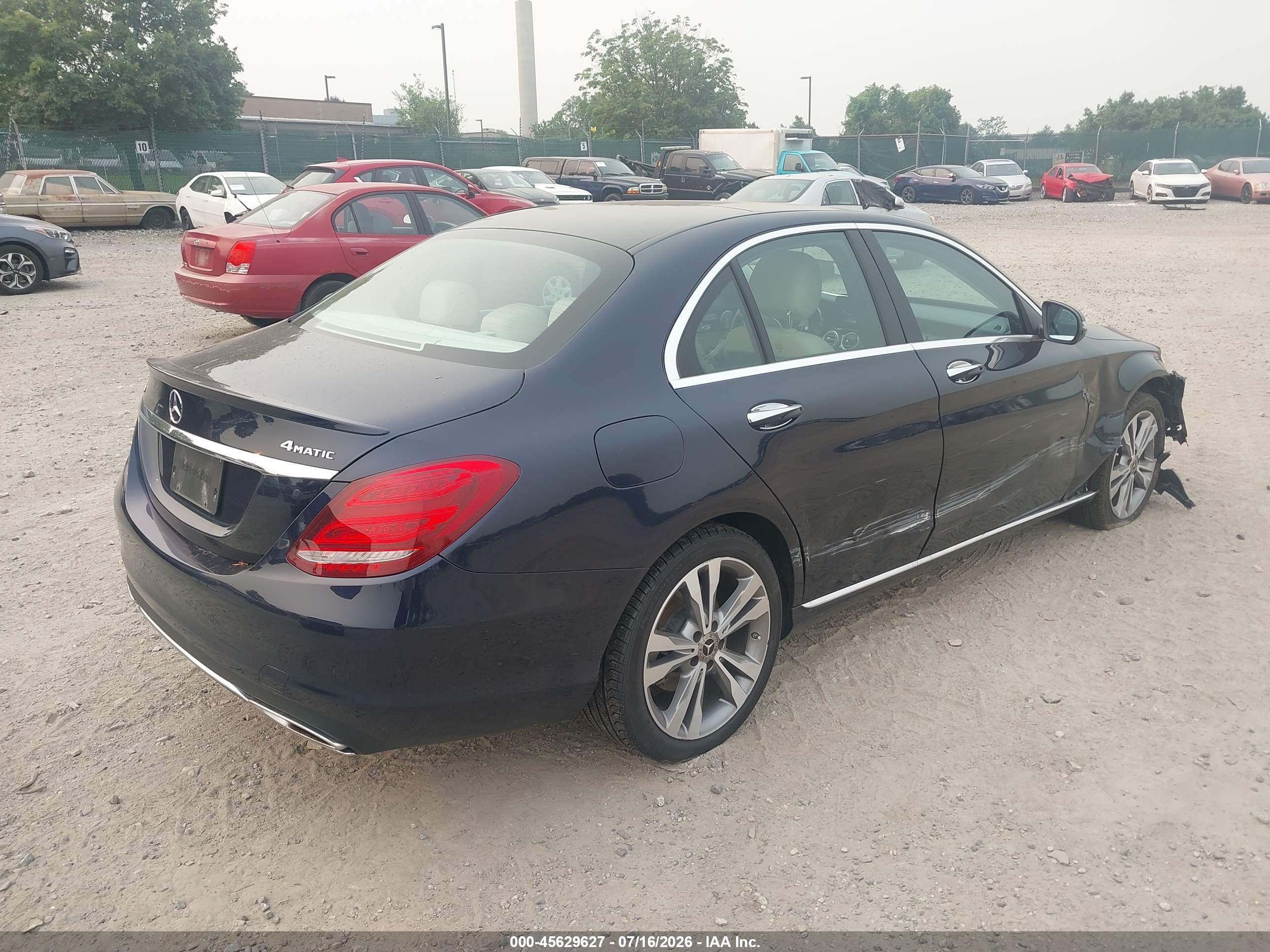 2018 MERCEDES-BENZ C 300 4MATIC