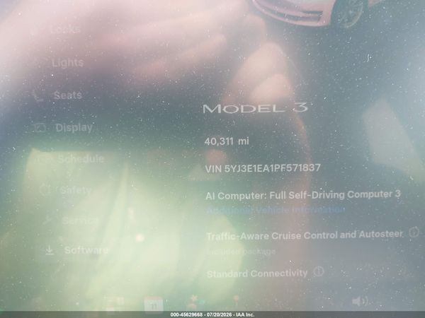 2023 TESLA MODEL 3 REAR-WHEEL DRIVE