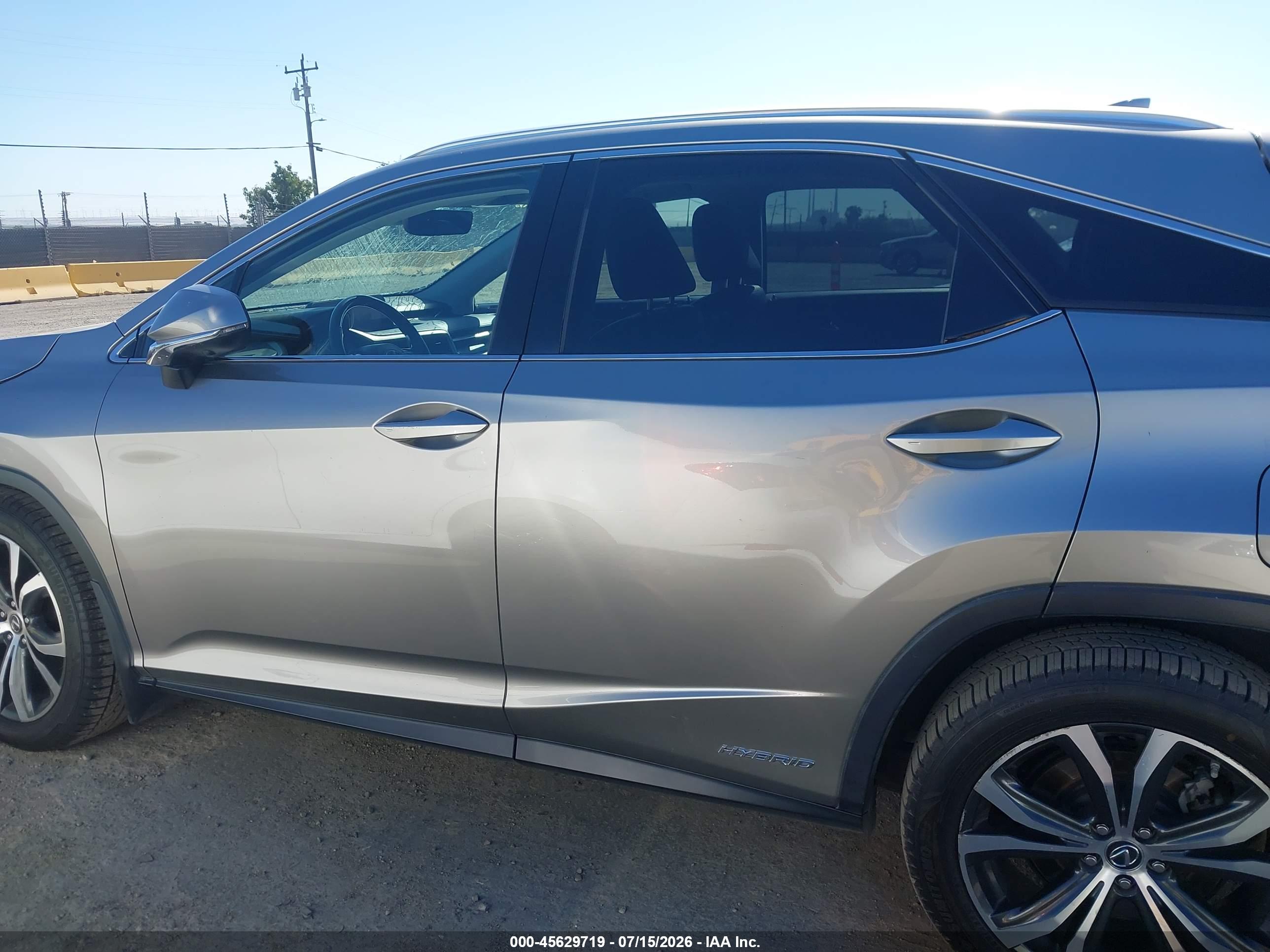2019 LEXUS RX 450H 450h Standard