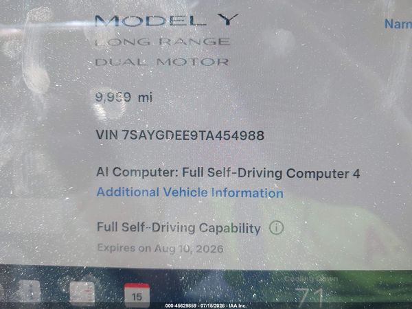 2026 TESLA MODEL Y