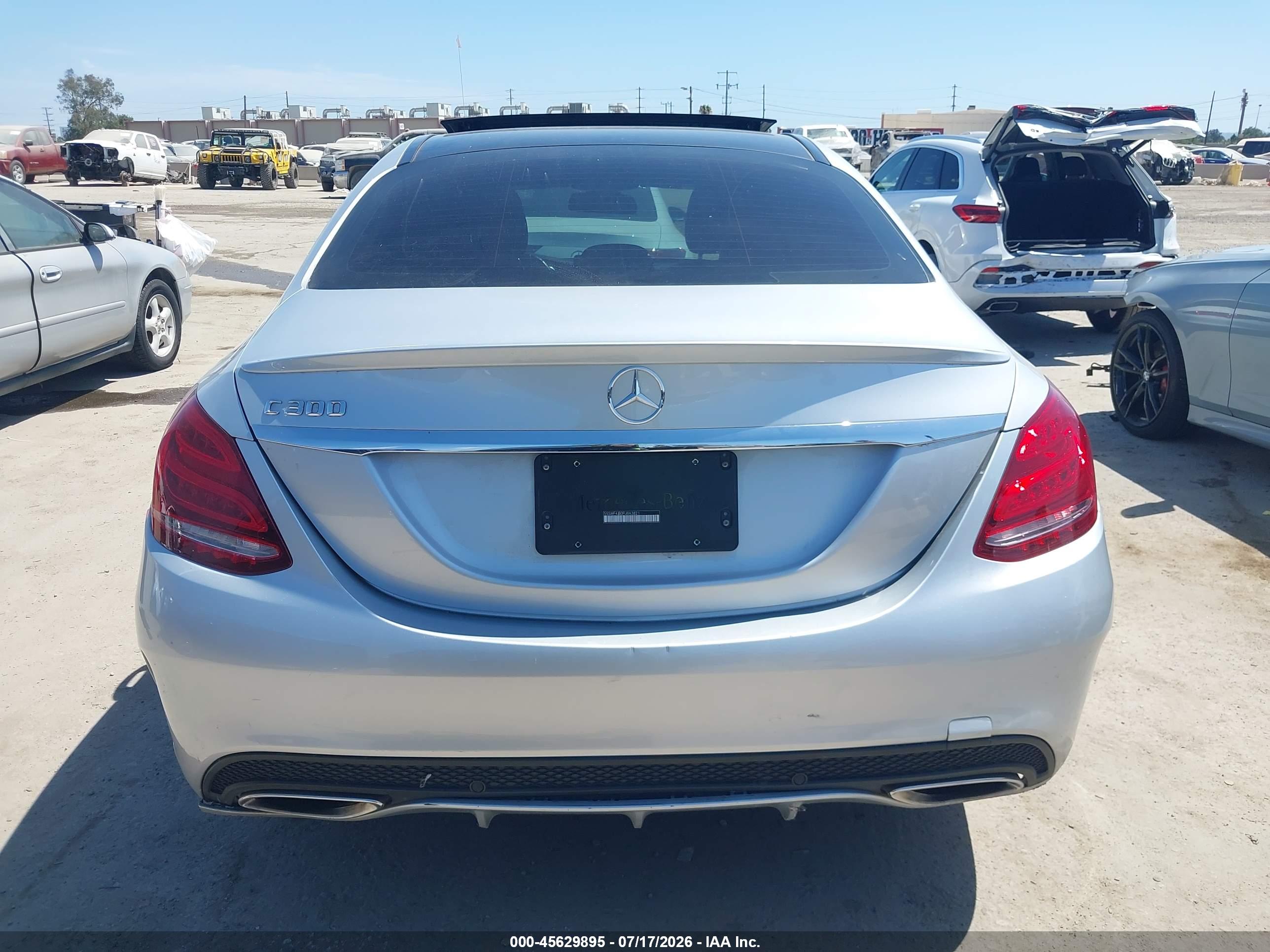 2015 MERCEDES-BENZ C 300 Base