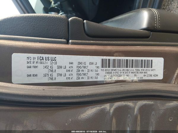 2019 JEEP GRAND CHEROKEE LAREDO E 4X2