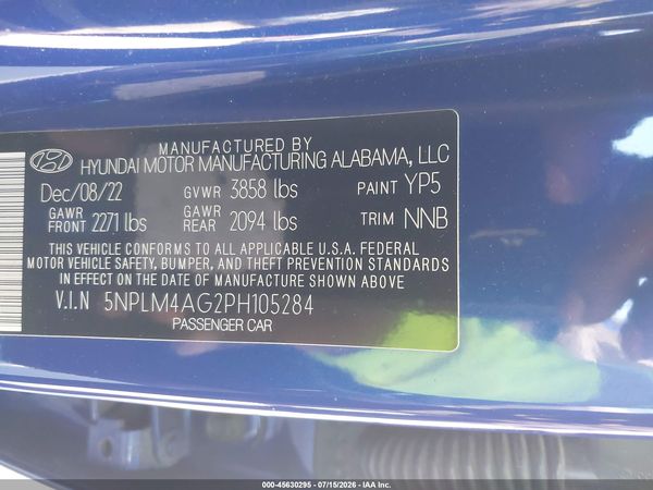 2023 HYUNDAI ELANTRA SEL