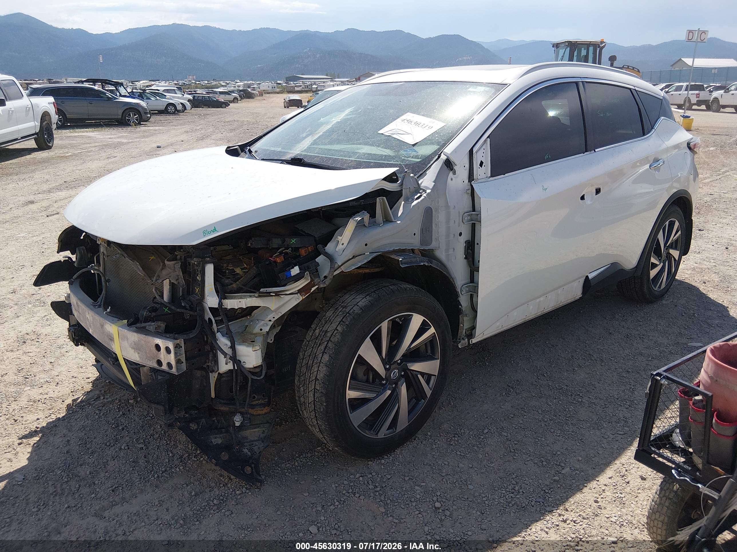 2018 NISSAN MURANO PLATINUM — I2