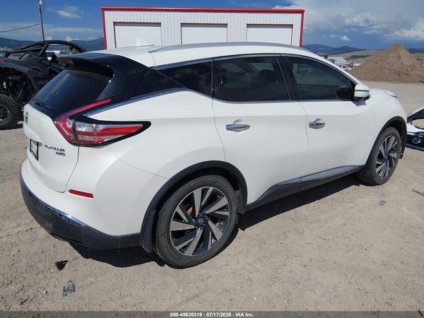 2018 NISSAN MURANO PLATINUM — I4