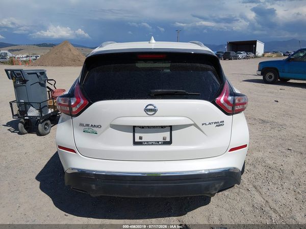2018 NISSAN MURANO PLATINUM — I119