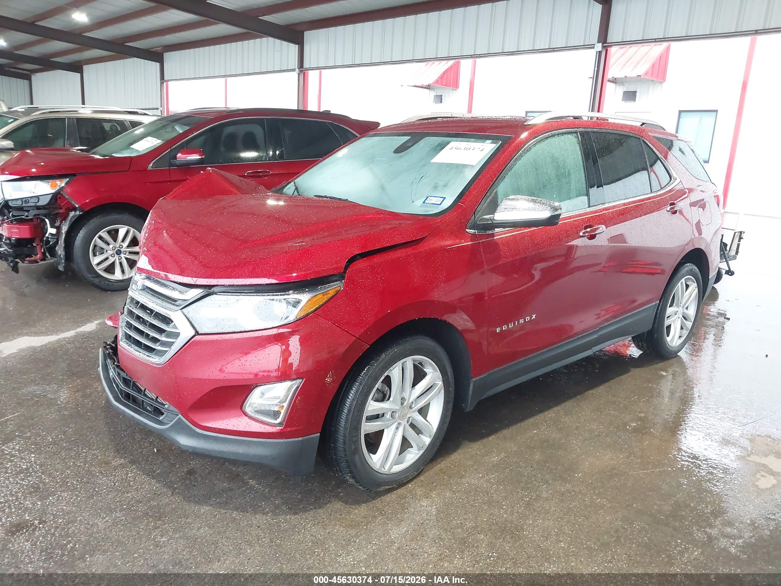 2020 CHEVROLET EQUINOX FWD PREMIER 2.0L TURBO — I2