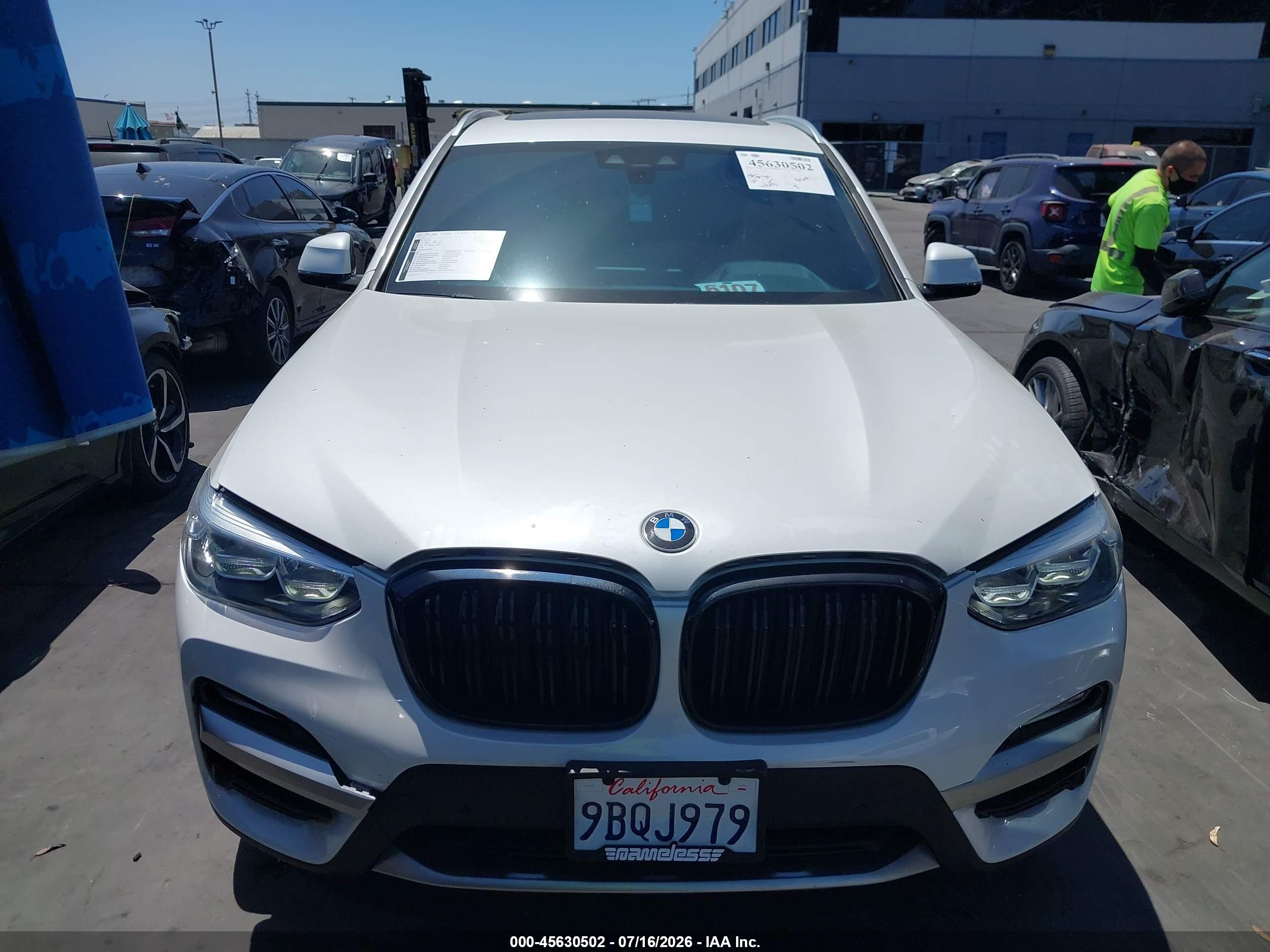 2019 BMW X3 SDRIVE30I