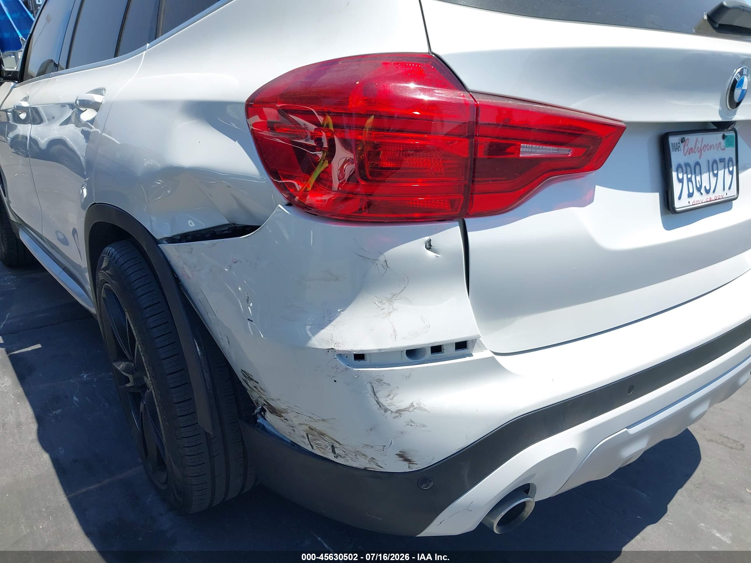 2019 BMW X3 SDRIVE30I