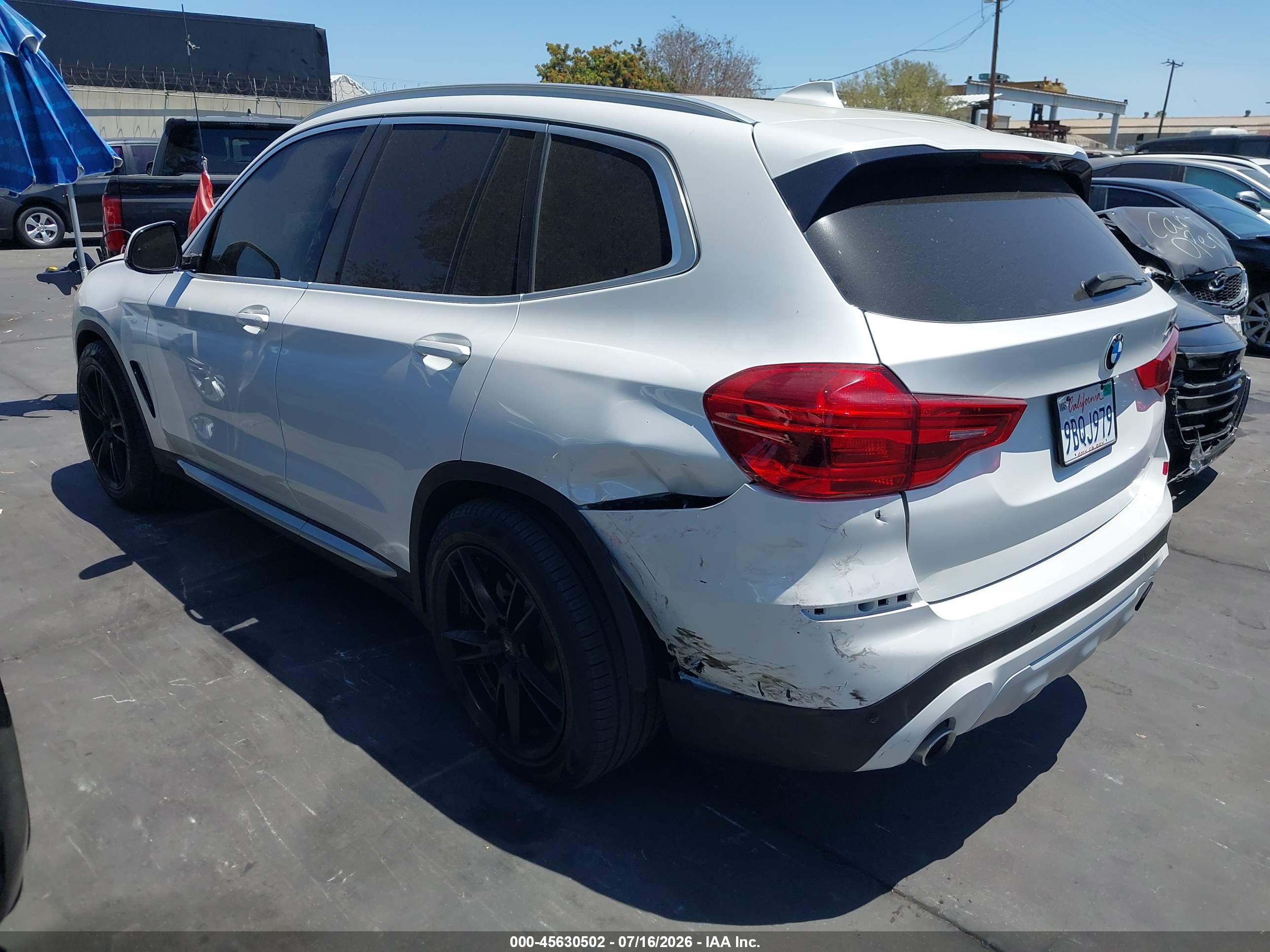 2019 BMW X3 SDRIVE30I