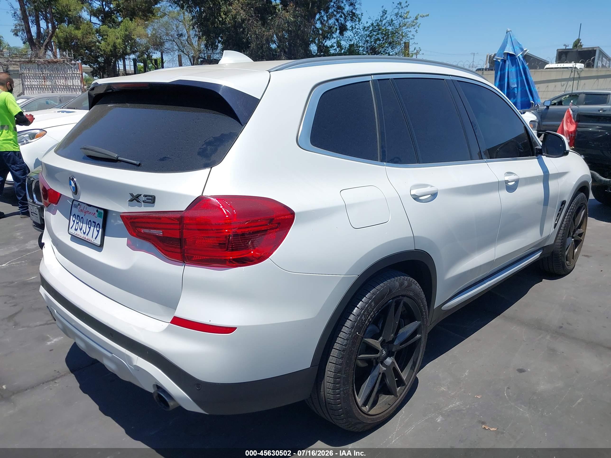 2019 BMW X3 SDRIVE30I