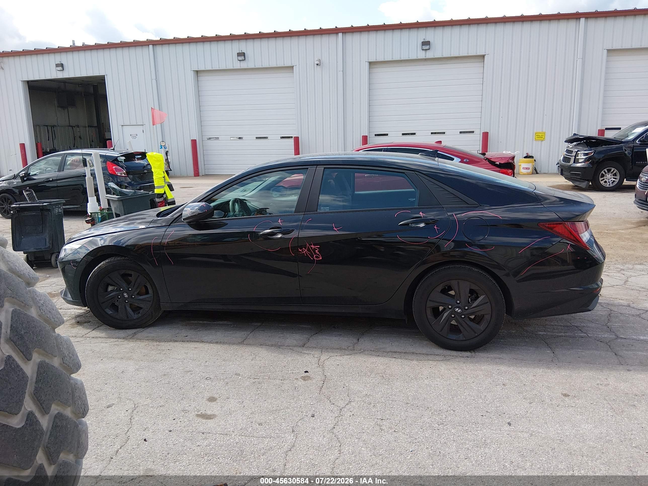 2023 HYUNDAI ELANTRA HYBRID BLUE