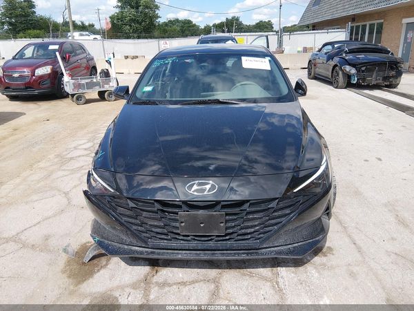 2023 HYUNDAI ELANTRA HYBRID BLUE