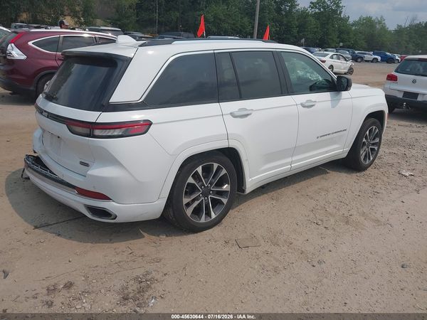 2022 JEEP GRAND CHEROKEE OVERLAND 4X4