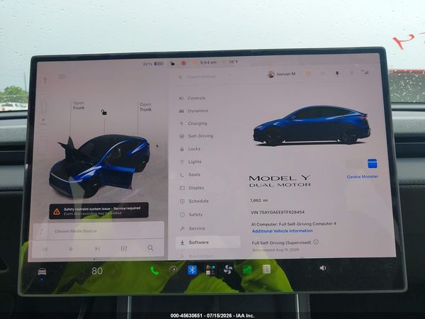 2026 TESLA MODEL Y