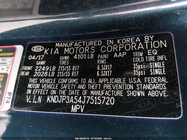 2018 KIA SOUL +