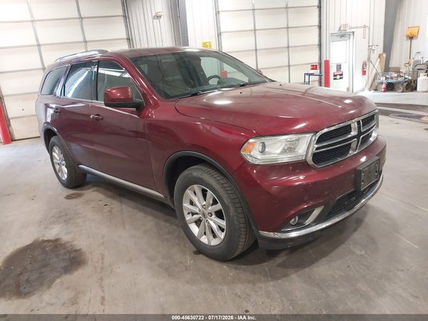 2019 DODGE DURANGO SXT AWD