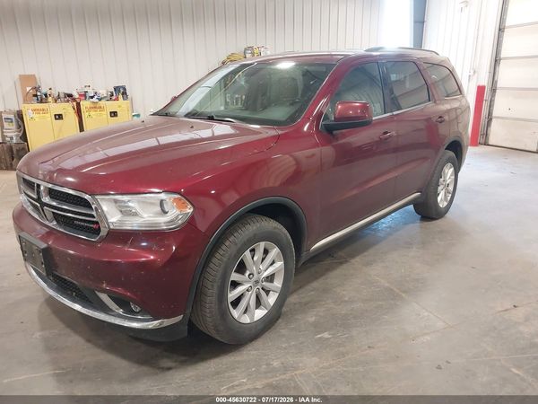 2019 DODGE DURANGO SXT AWD