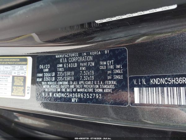 2024 KIA CARNIVAL MPV EX