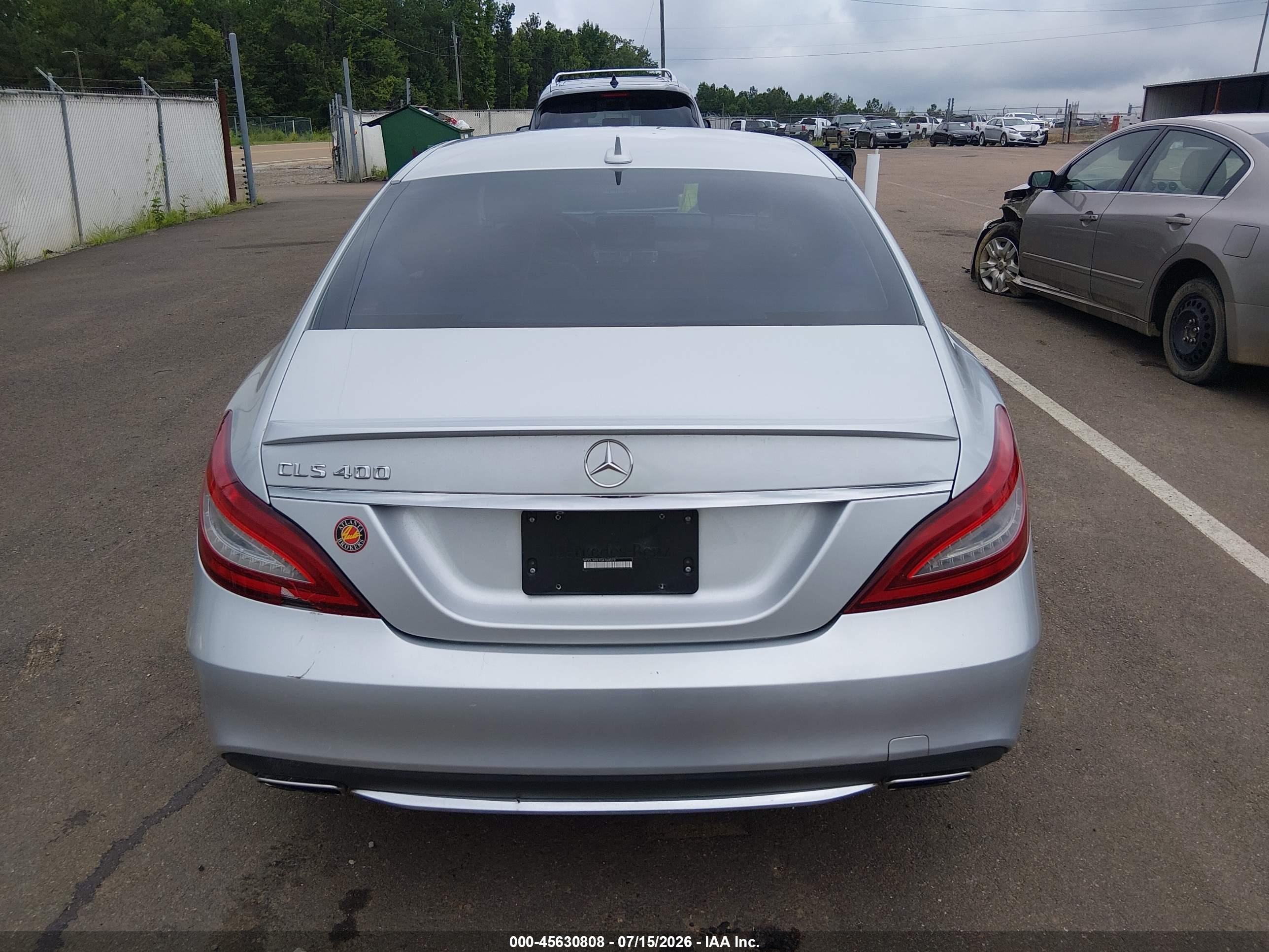 2016 MERCEDES-BENZ CLS 400 CLS400
