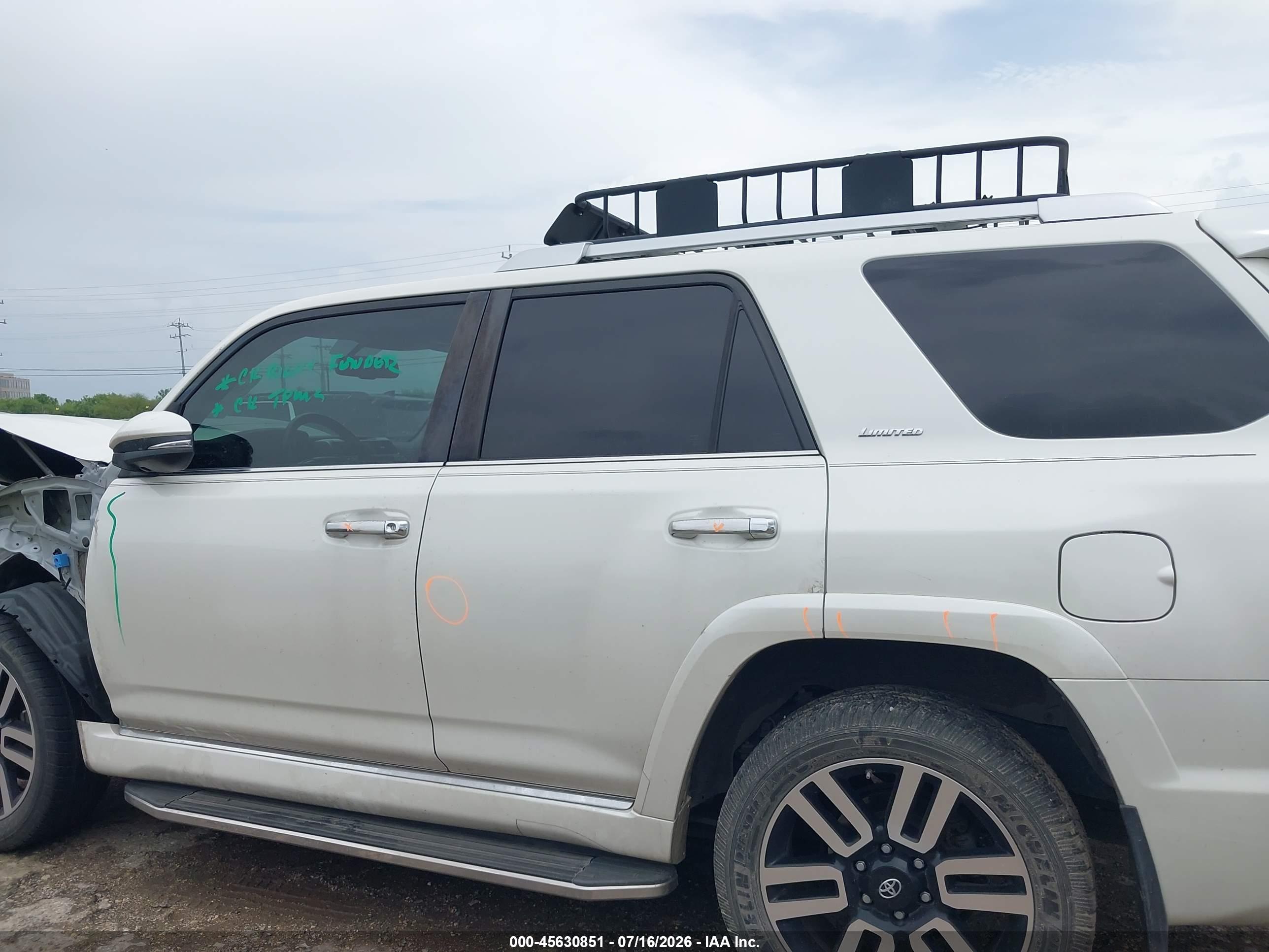 2018 TOYOTA 4RUNNER LIMITED