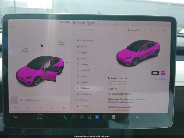 2021 TESLA MODEL Y