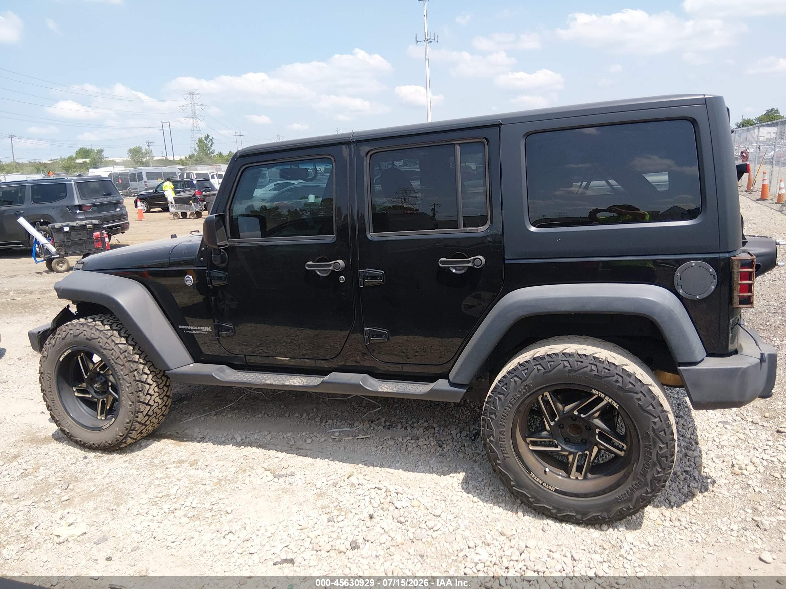 2018 JEEP WRANGLER JK UNLIMITED SPORT S 4X4
