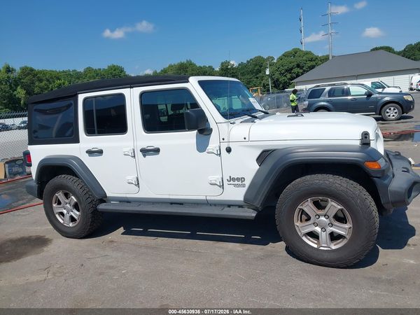 2019 JEEP WRANGLER UNLIMITED SPORT S 4X4