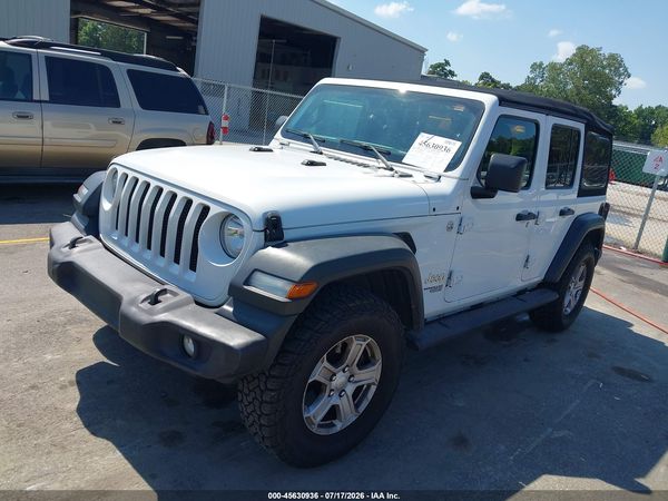 2019 JEEP WRANGLER UNLIMITED SPORT S 4X4